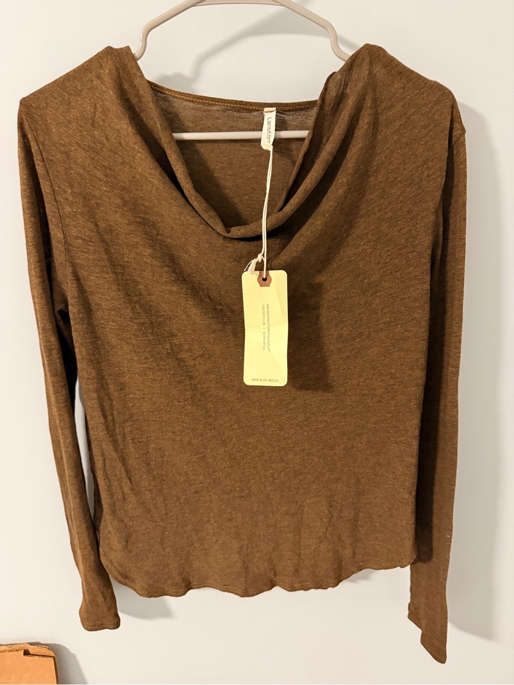 Lanston lightweight stretchy long sleeve top